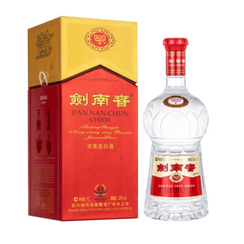剑南春水晶剑52度1000ml(1L)单瓶装浓香型白酒【婚宴 剑南春水晶剑52度1000ml(1L)单瓶装浓香型白酒【婚宴