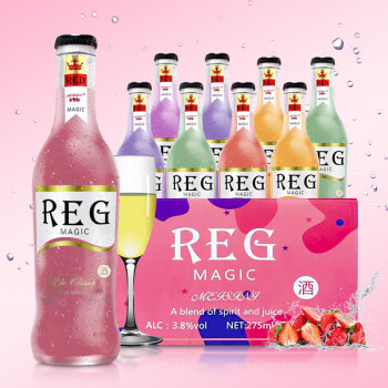 红魔（redmagic）鸡尾酒6种口味混合装275ml*12